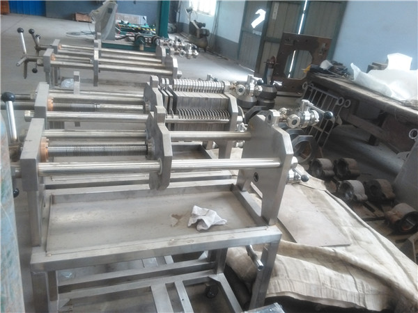 Stainless steel plate frame multilayer precision filter